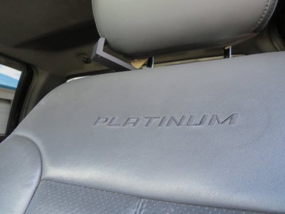 2016 Ford Super Duty F-350 SRW Platinum