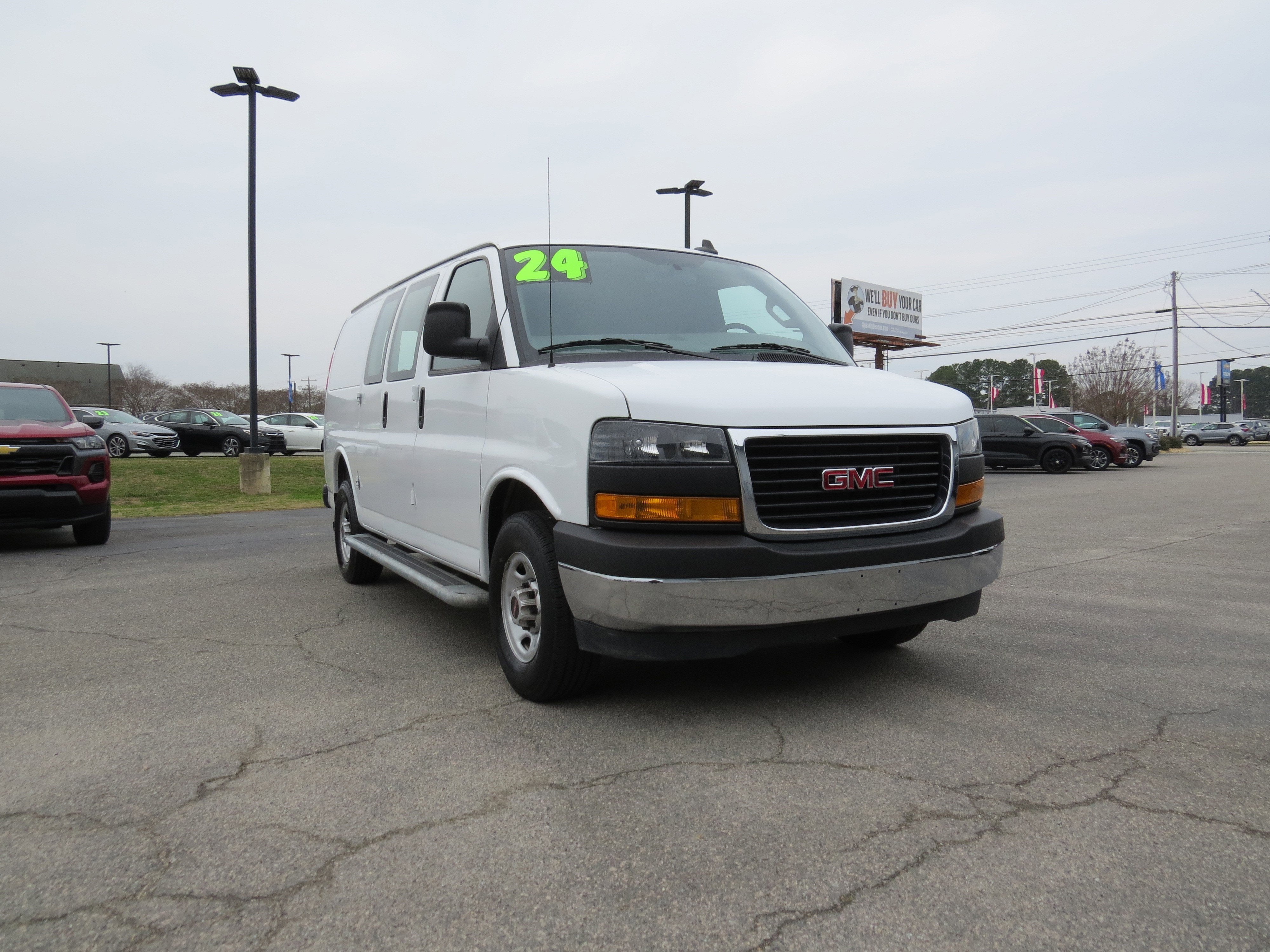 2024 GMC Savana Cargo 2500 Work Van