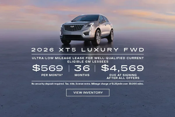 2026 Cadillac XT5